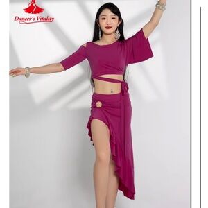 Magenta BellyDance Outfit